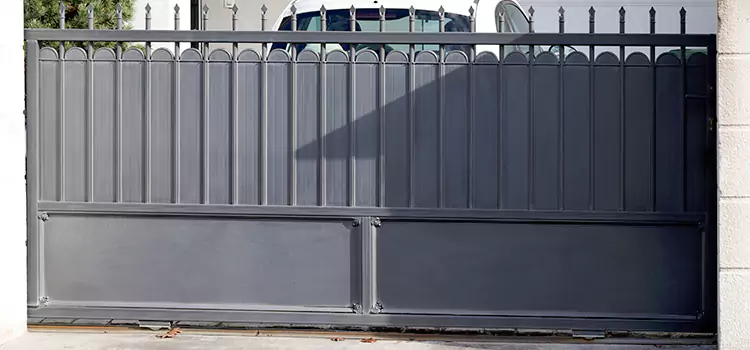 Metal Driveway Gate Installation Belleville